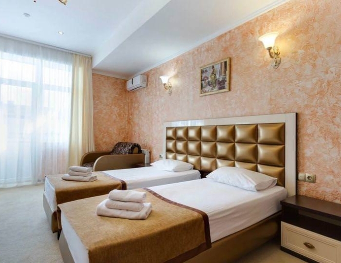 Номер комфорт с 2 односпальными кроватями - Отель ASunrise Hotel / АСанрайз Алахадзы