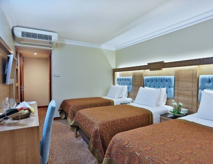 Номер комфорт с 3 односпальными кроватями - Отель ASunrise Hotel / АСанрайз Алахадзы